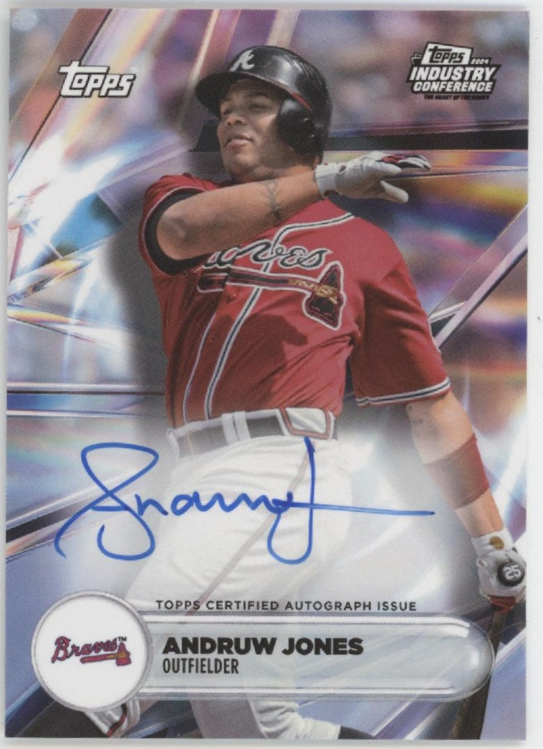 Andruw Jones 2024 Topps Industry Conference Auto #ABU-AJ