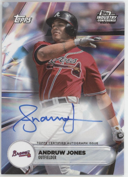 Andruw Jones 2024 Topps Industry Conference Auto #ABU-AJ