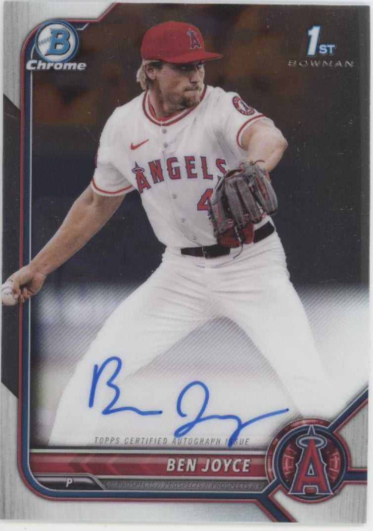Ben Joyce 2022 Bowman Chrome Prospects Auto #CDA-BJ