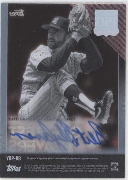 Bert Blyleven 2019 Topps Clearly Authentic Black Auto 42/75 #YBP-BB