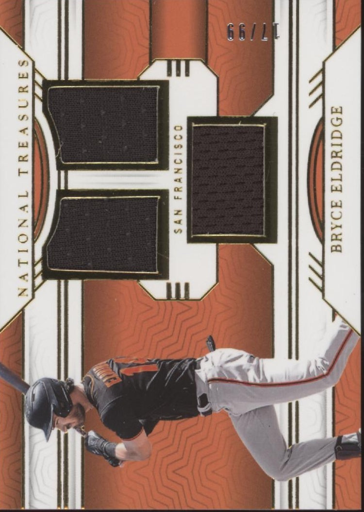 Bryce Eldridge 2024 Panini National Treasures Swatch 17/99 #1