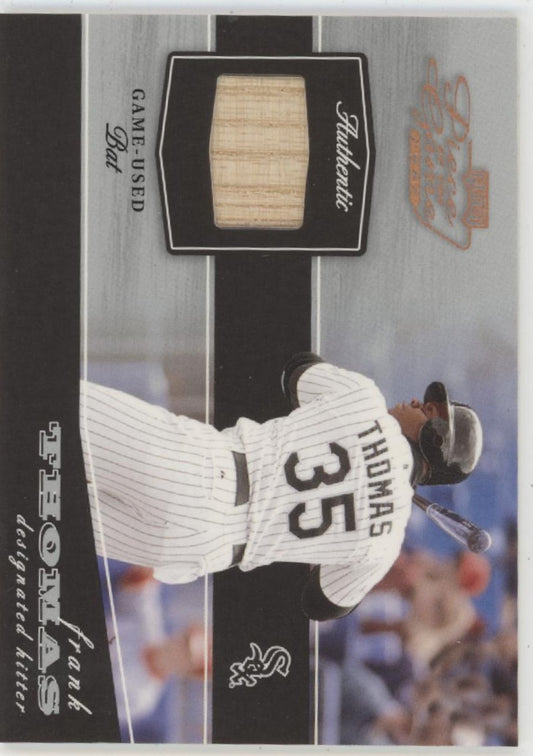 Frank Thomas 2002 Playoff Piece of the Game Bat Relic 007/250 #POG-23