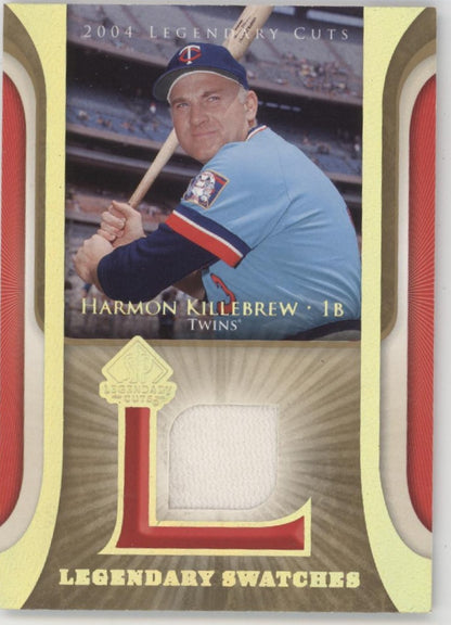 Harmon Killebrew 2004 Upper Deck SP Legendary Cuts Swatch #LSW-HK