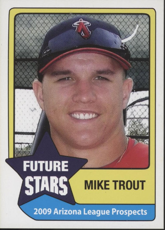 Mike Trout 2009 Hot Shot Prospects Future Stars