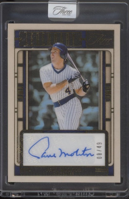 Paul Molitor 2025 Panini Three & Two Legendary Auto 08/49 #LS-PM
