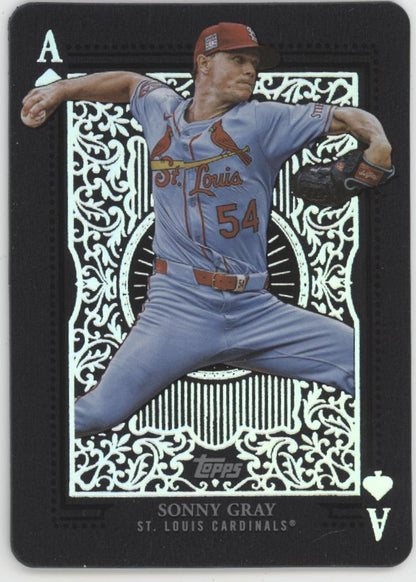 Sonny Gray 2025 Topps Series 1 All Aces Black #AA-13
