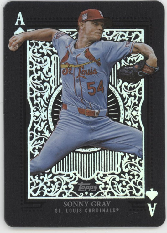 Sonny Gray 2025 Topps Series 1 All Aces Black #AA-13