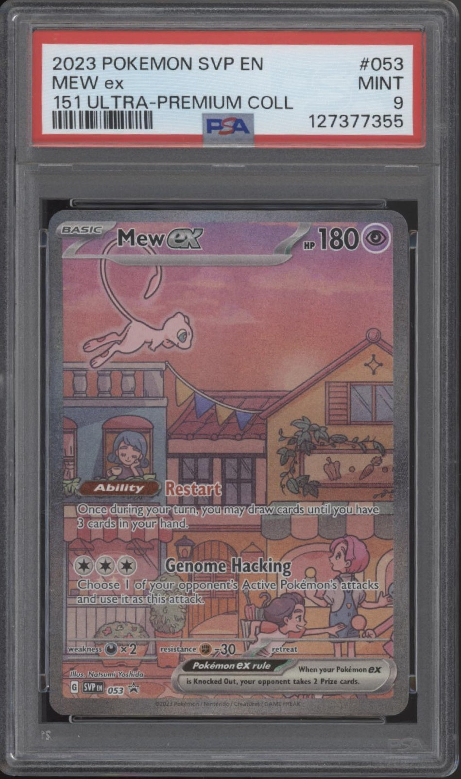 Mew ex Pokemon 151 Ultra Premium Collection #053 PSA 9 #2