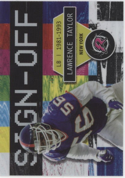 Lawrence Taylor 2024 Topps Composite Sign-Off #RSO-14