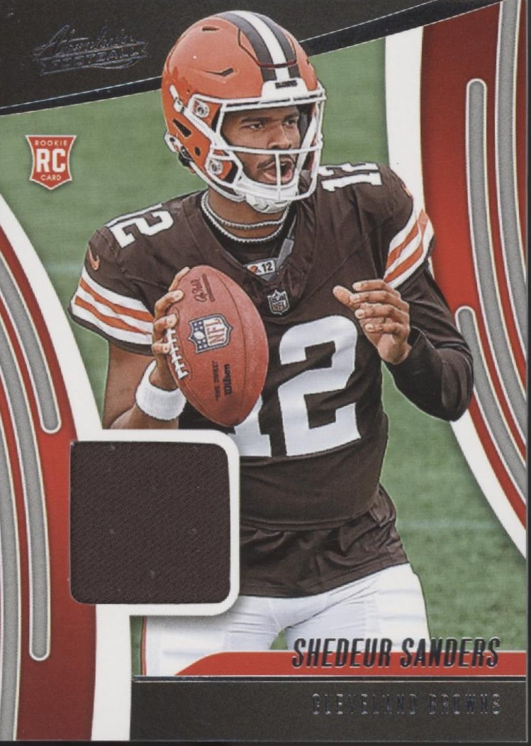 Shedeur Sanders 2025 Panini Absolute Swatch RC #ARM-SSS #2