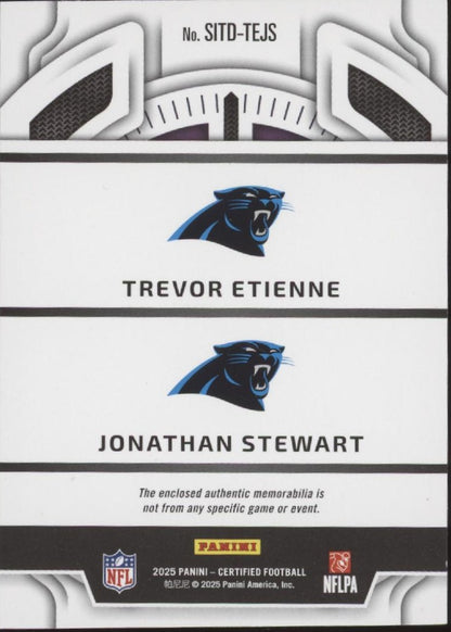 Trevor Etienne / Jonathan Stewart 2025 Certified Stitches in Time Blue 05/20