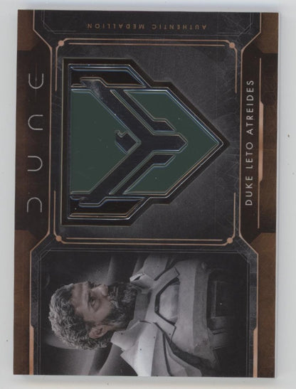 Duke Leto Atreides 2025 Topps Chrome Dune Character Medallion #MCM-DA