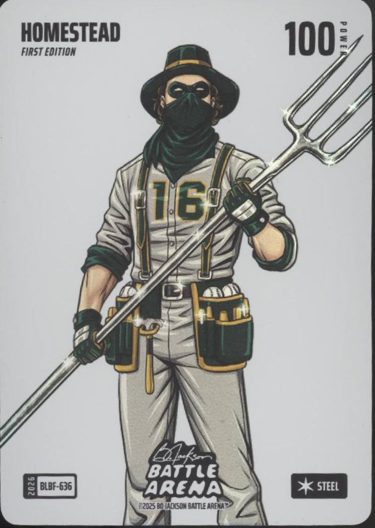Homestead 2026 Bo Jackson Battle Arena First Edition Steel #BLBF-636