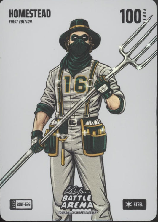 Homestead 2026 Bo Jackson Battle Arena First Edition Steel #BLBF-636
