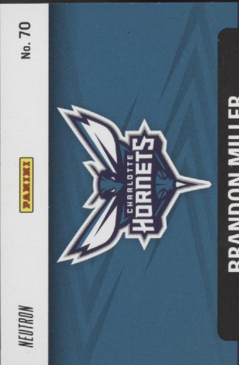 Brandon Miller 2024-25 Panini Revolution Neutron 121/125 #70