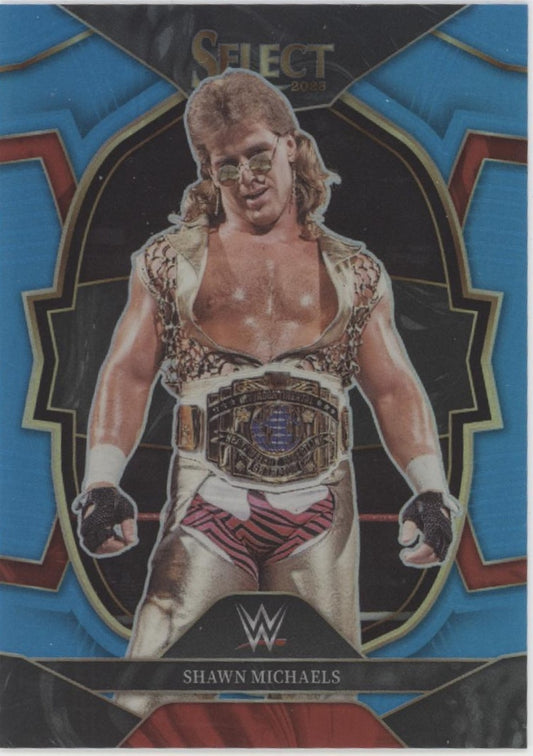 Shawn Michaels 2023 Panini Select Light Blue Prizm 072/249 #11