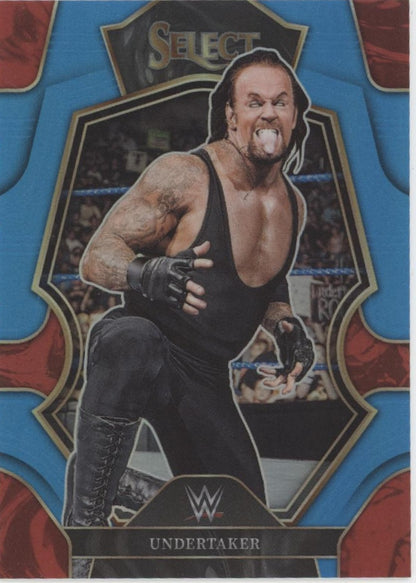 Undertaker 2023 Panini Select Blue Prizm 140/199 #152 #2
