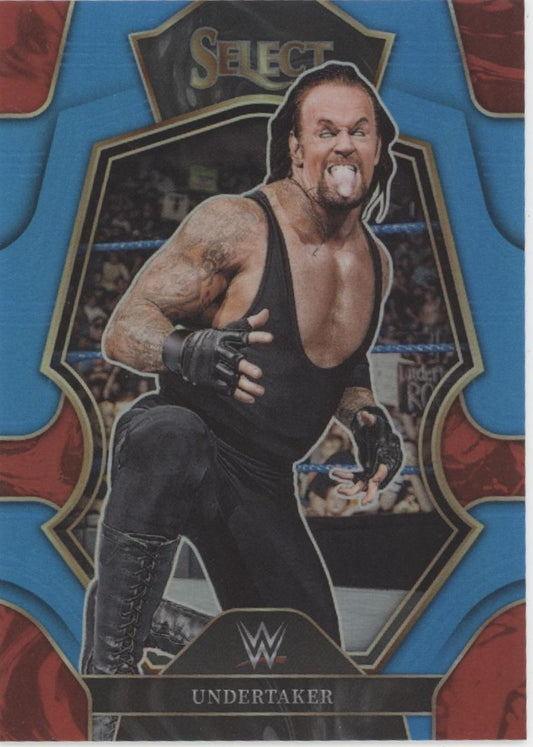Undertaker 2023 Panini Select Blue Prizm 140/199 #152 #2