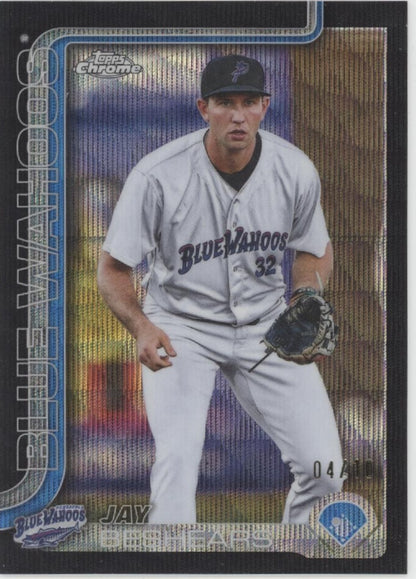 Jay Beshears 2025 Topps Chrome Pro Debut Black Wave Refractor 04/10 #PDC-135