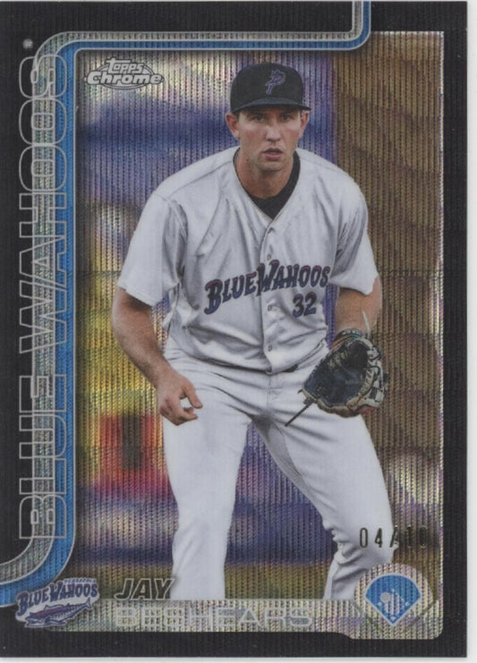 Jay Beshears 2025 Topps Chrome Pro Debut Black Wave Refractor 04/10 #PDC-135