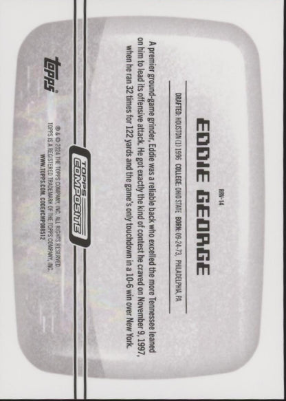 Eddie George 2023 Topps Chrome Composite Retro Vision #RRV-14