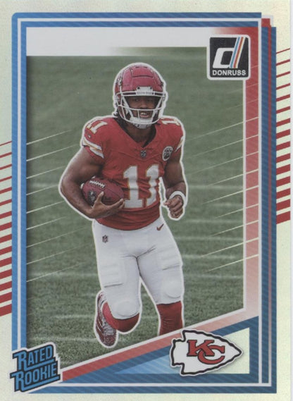 Jalen Royals 2025 Panini Donruss Rated Rookie No Name Variant #321