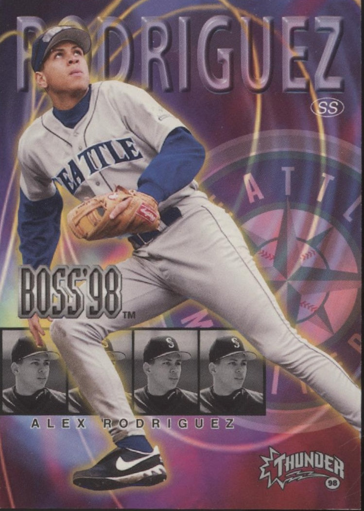 Alex Rodriguez 1998 Fleer Thunder Boss #17