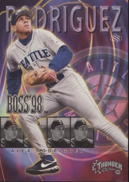 Alex Rodriguez 1998 Fleer Thunder Boss #17