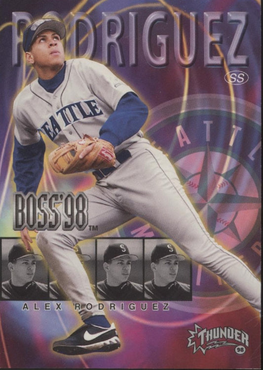 Alex Rodriguez 1998 Fleer Thunder Boss #17