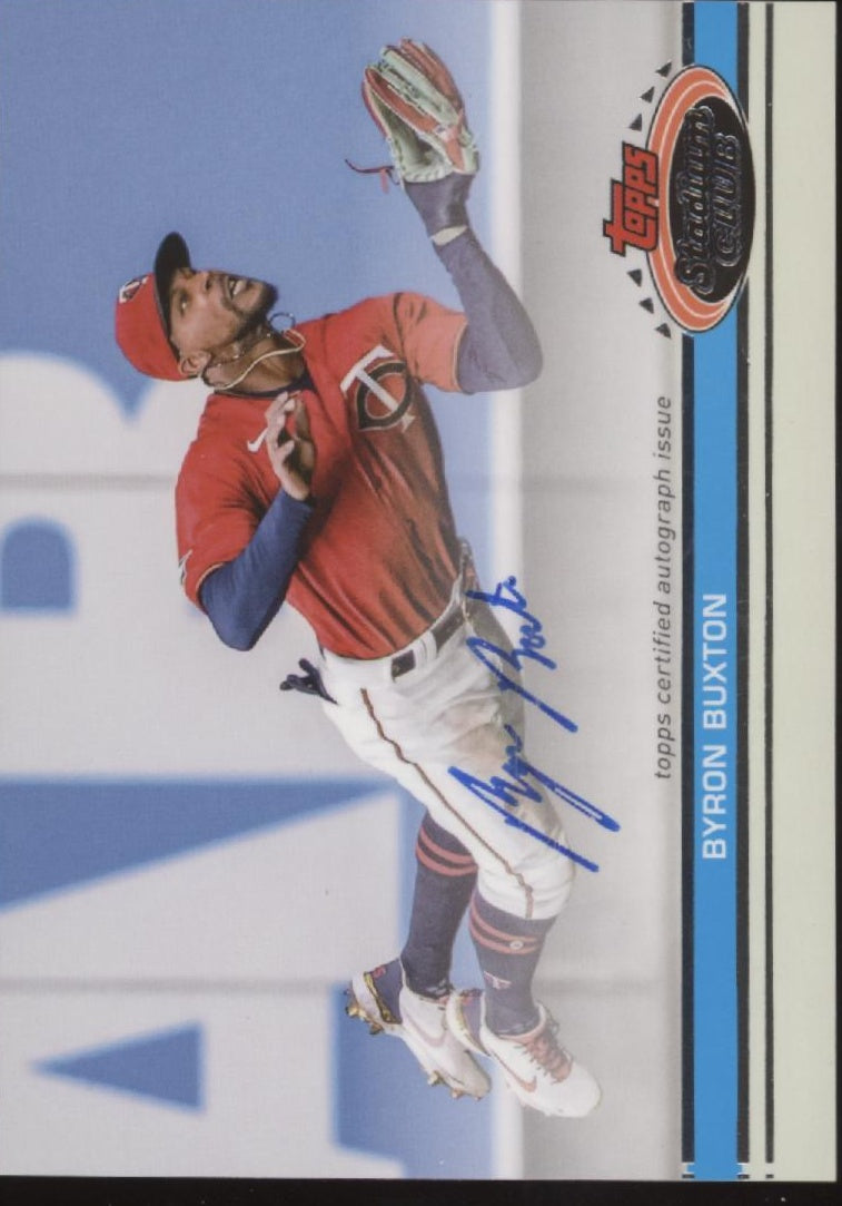 Byron Buxton 2022 Topps Stadium Club 1991 Variant 11/25 #DVA-BBU