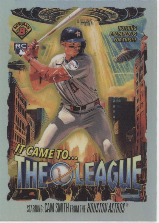Cam Smith 2025 Bowman Chrome It Came to the League Refractor RC #IT-9
