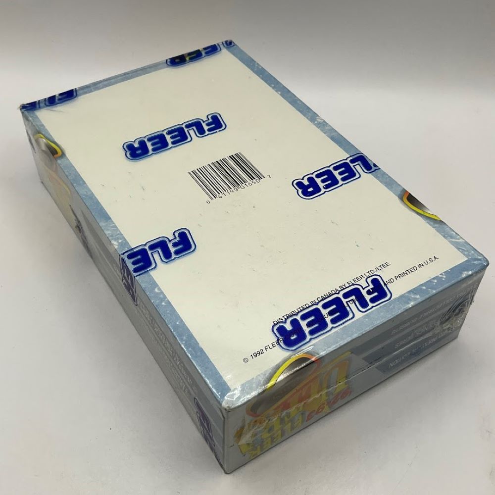 1992-93 Fleer Ultra Hockey Series 1 Hobby Box
