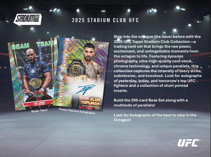 2025 Topps UFC Stadium Club Mega Box