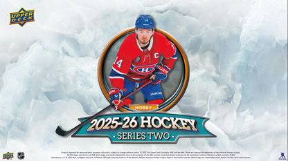 2025-26 Upper Deck Series 2 Hockey Hobby Box *Contact Us To Order*