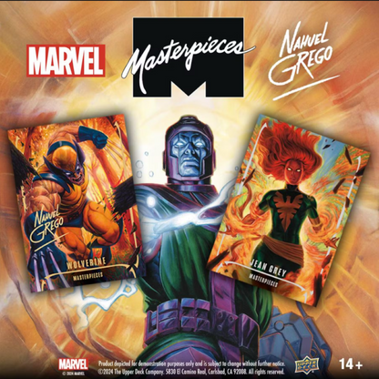 2024 Upper Deck Marvel Masterpieces Hobby Box featuring Nahuel Grego