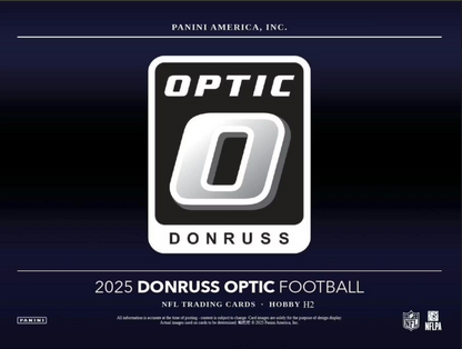 2025 Panini Donruss Optic Football H2 Box (Mojo Parallels)
