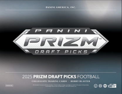 2025 Panini Prizm Draft Picks Collegiate Football Hobby Blaster Box