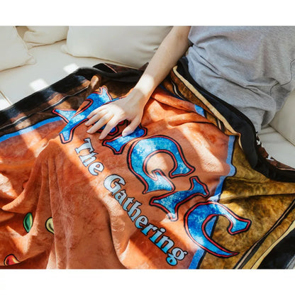 Magic the Gathering Blanket Double Sides Black Lotus