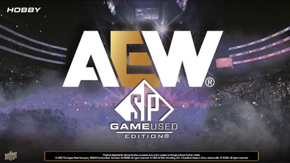 2025 Upper Deck AEW SP Game Used Hobby Box *Contact Us to Order*