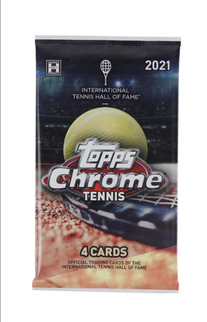 2021 Topps Chrome Tennis Hobby Box