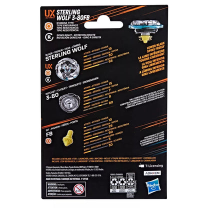 Hasbro Beyblade X Sterling Wolf 3-80FB