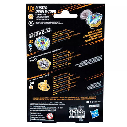 Hasbro Beyblade X Buster Dran 5-70DB