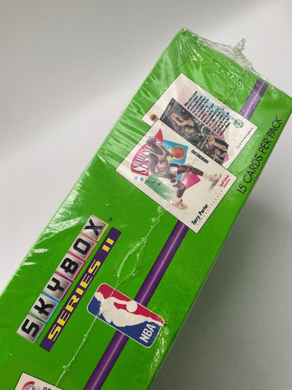 1991-92 Skybox Series 2 Basketball Hobby Box *See Photos For Details* #1