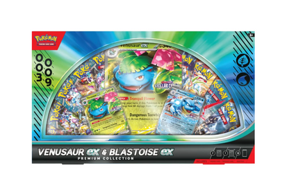 Pokemon: Venusaur ex & Blastoise ex Premium Collection