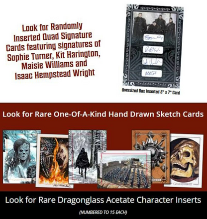 2025 Rittenhouse Game of Thrones - The Great Houses Hobby Box