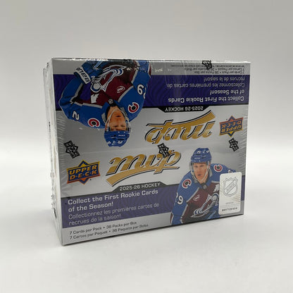 2025-26 Upper Deck MVP Hockey Retail Box