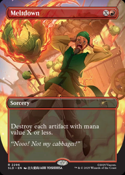 Magic the Gathering Avatar the Last Air Bender Secret Lair - My Cabbages! [Non-Foil]