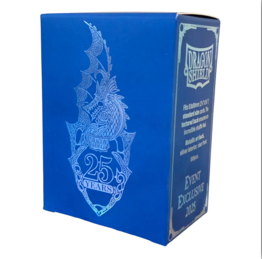 Dragon Shield: 100ct Standard Size 25th Anniversary 2025 Event Exclusive Sleeves