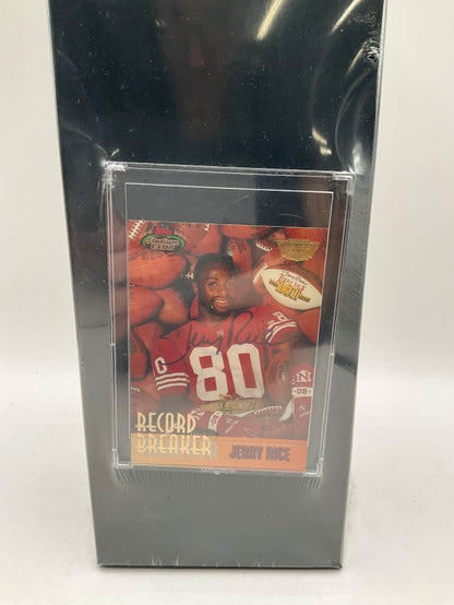 1993 Topps Stadium Club Members Only Football Series 1 & 2 Factory Set with Jerry Rice Auto