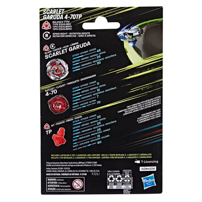 Hasbro Beyblade X Scarlet Garuda 4-70TP